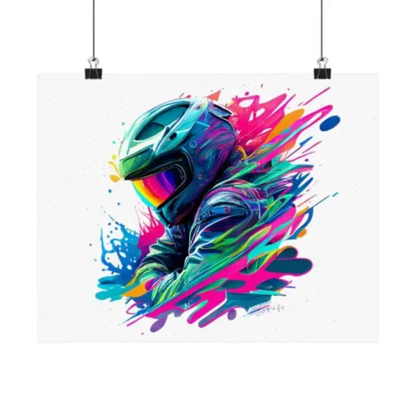 STARE ON WHITE PRINT